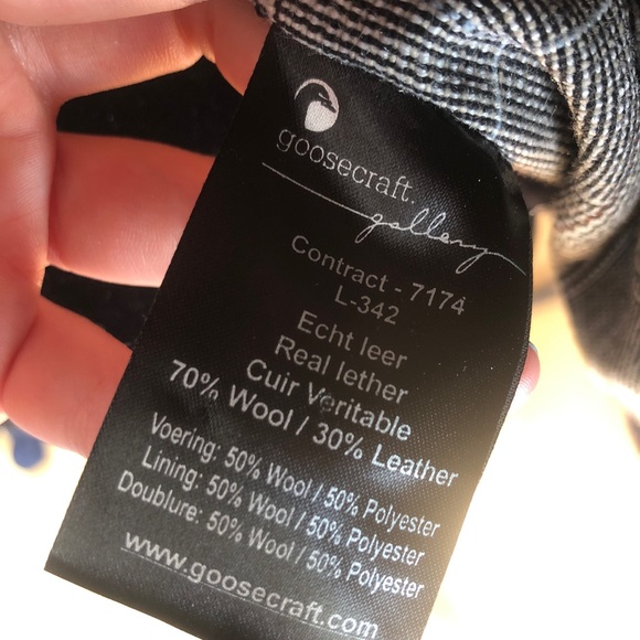 Goosecraft (Dutch designer) real leather jacket M - Picture 11 of 13